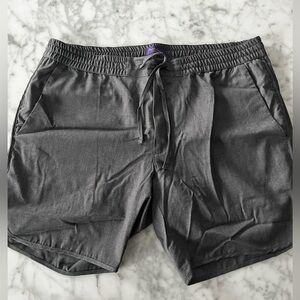 Gray Ralph Lauren Purple Label shorts